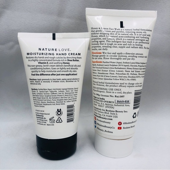 NWOT Honey Lemon Facial Wash Cream Set - Picture 9 of 16